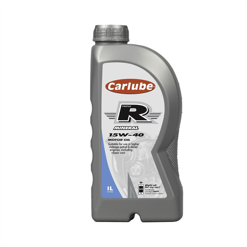 Triple R 15W-40 High Mileage Oil 1 litre