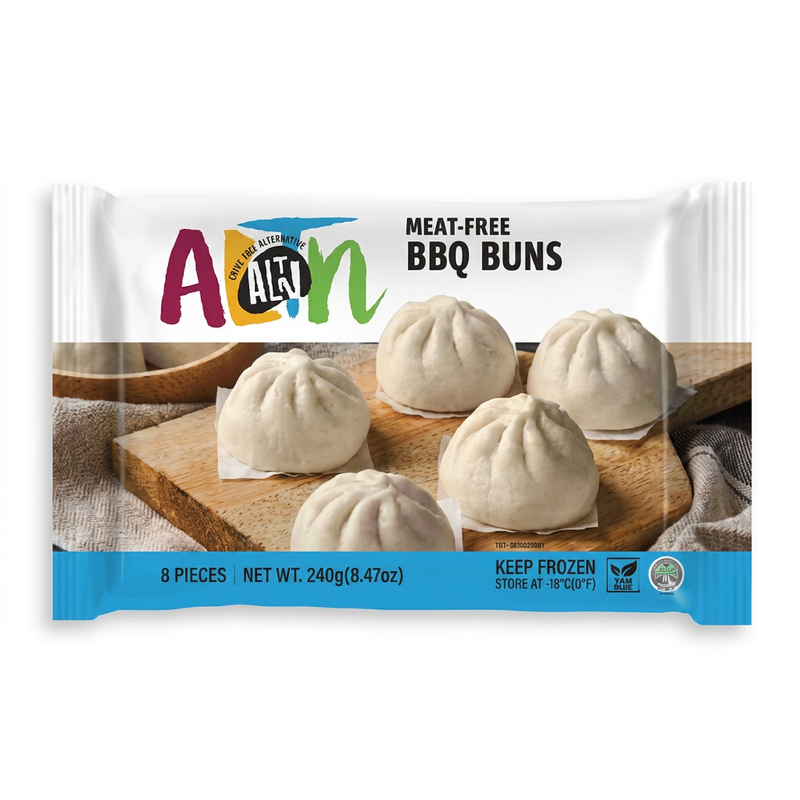 TYJ ALTN Meat Free BBQ Buns (30g*8)