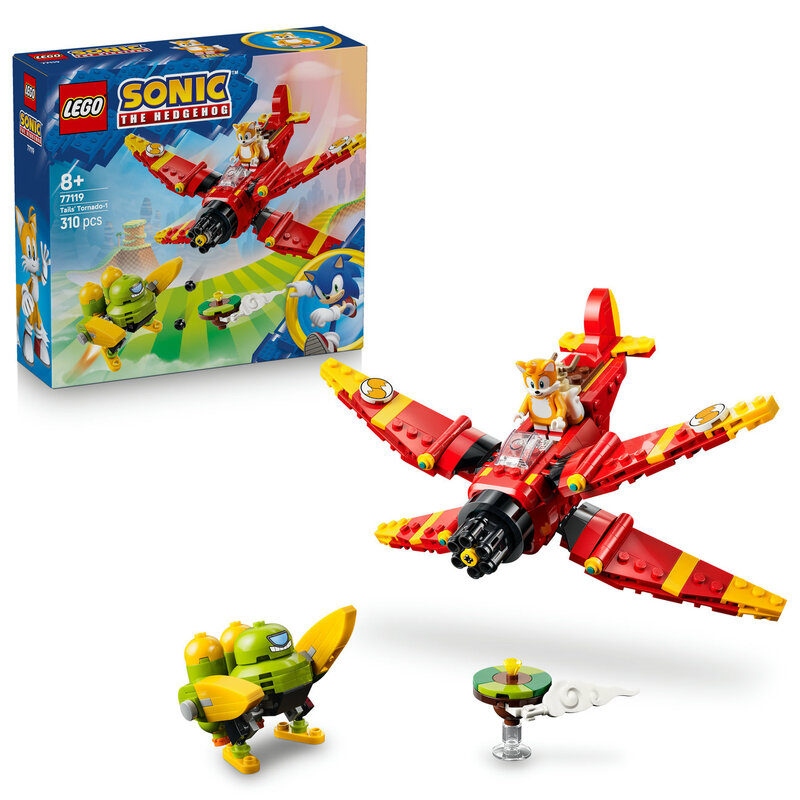 LEGO Sonic 77119 Tails en zijn Tornado-1