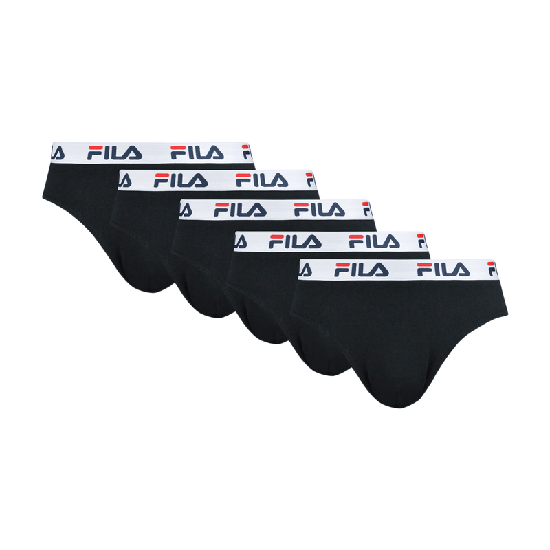 FILA Herenslips 5-pack Black Size M