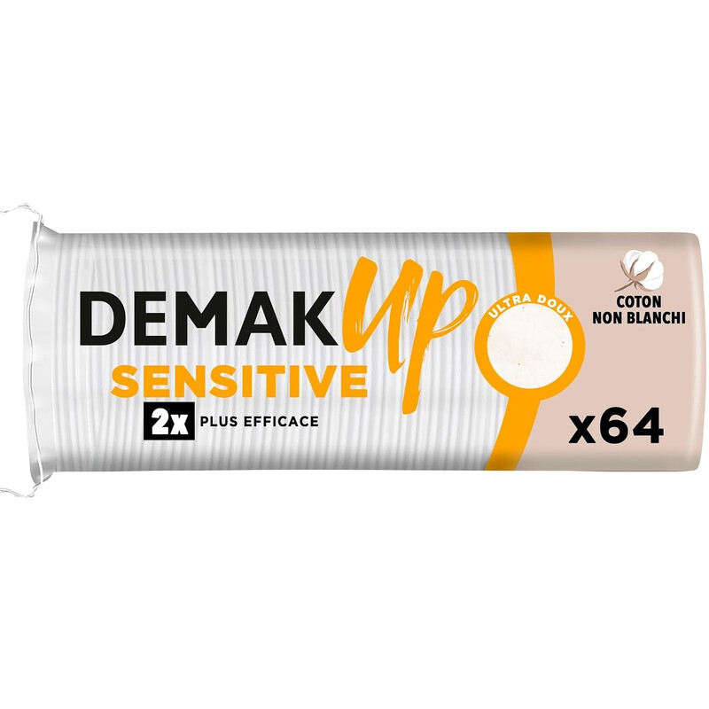 Coton À Démaquiller Sensitive Disques Demak'up Le Paquet De 64 - vue 2