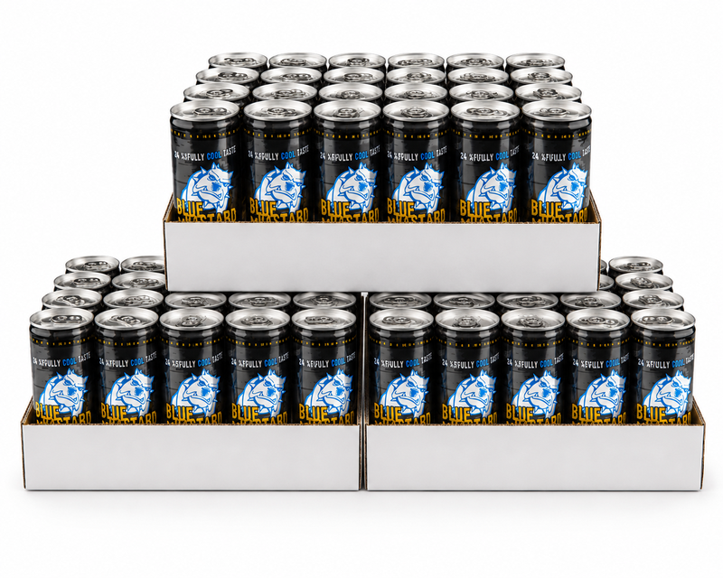 Blue Bastard Energiedrank – 3 x 24 x 250 ml
