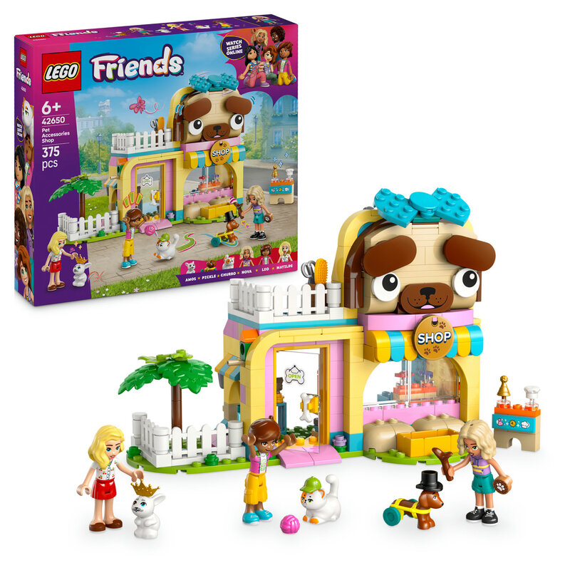LEGO Friends 42650 Coffret Boutique d’Accessoires pour Animaux