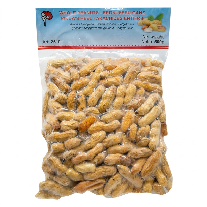 Mooijer Ganze Erdnüsse gekocht 500g