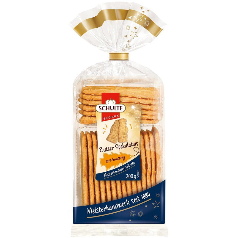 Schulte Butter-Spekulatius, 200 g Pg
