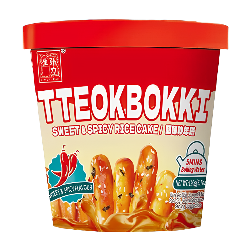 Stir-Fried Rice Cakes Sweet & Spicy 190g