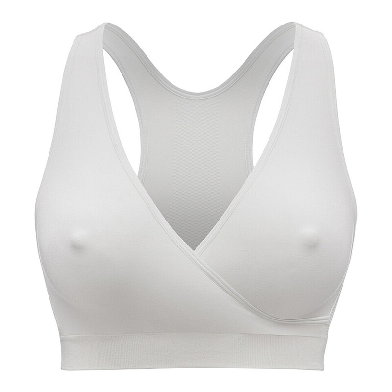 MEDELA Keep Cool - Brassière d'allaitement, blanc, taille L