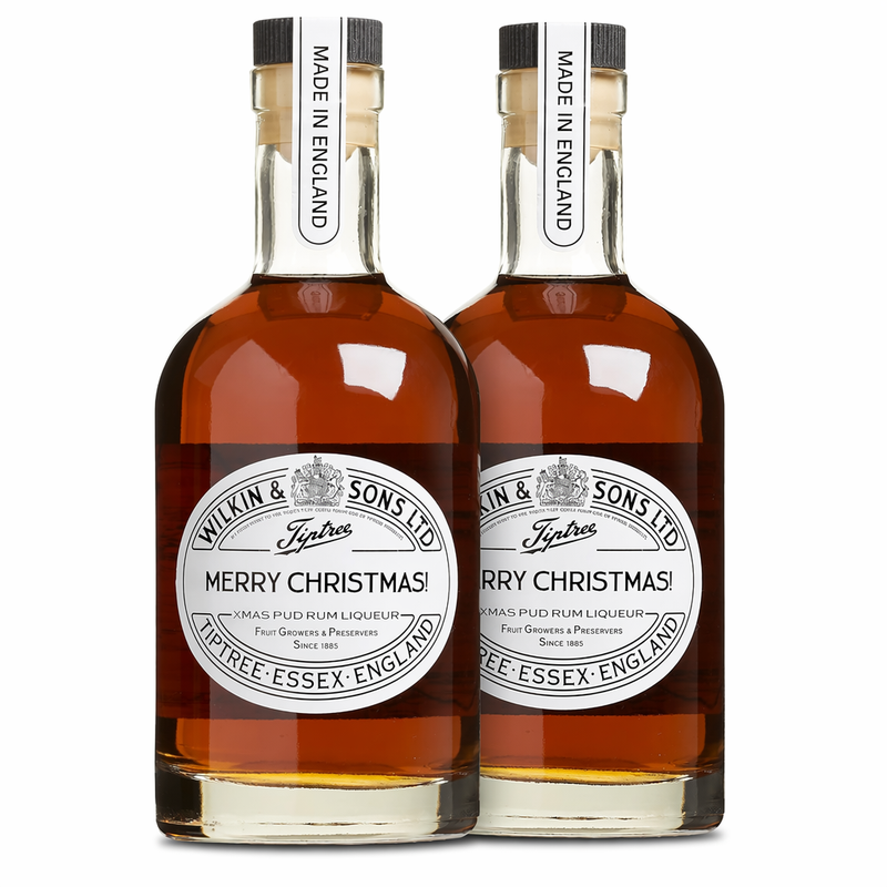 Pack of 2 - Tiptree Christmas Pudding Rum Liqueur 25% ABV 35cl