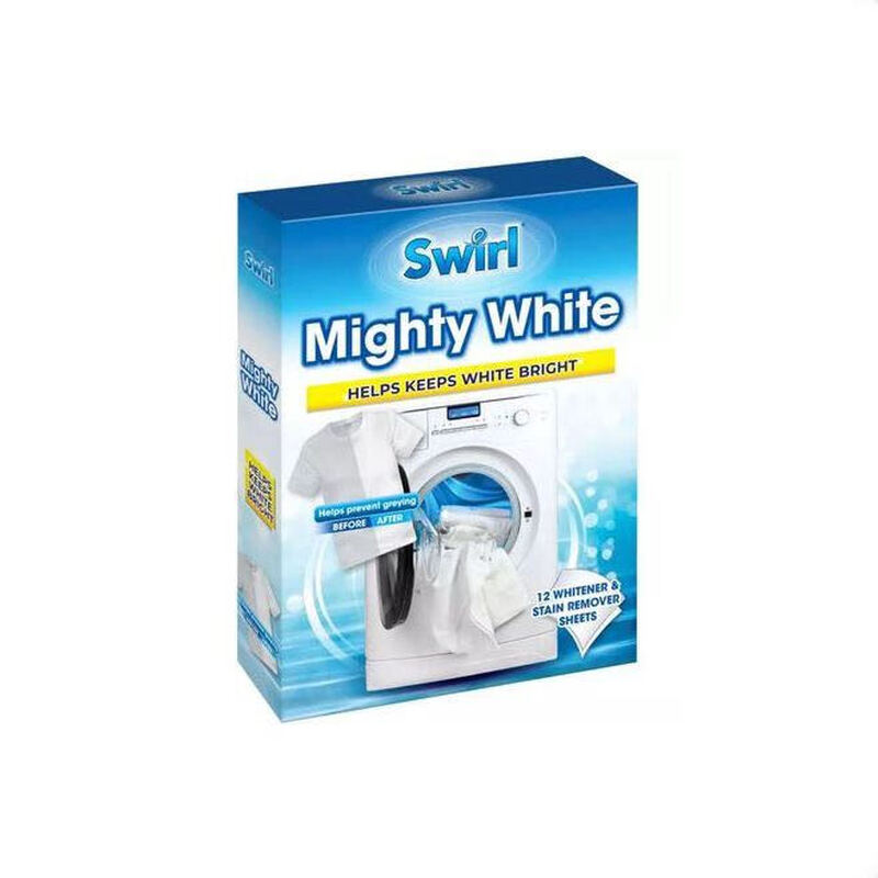 Swirl Mighty White Wasmiddelwitmaker&Vlekkenverwijderaar Vel 12-Pack