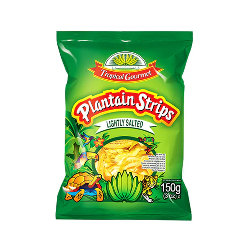 Tropical Gourmet licht gezouten bakbanenchips 150g
