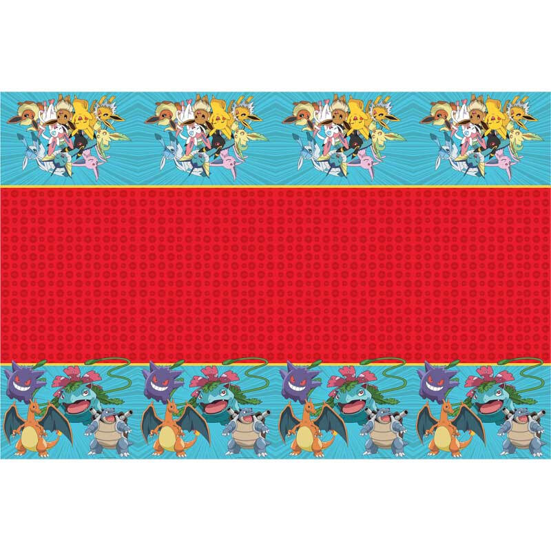 Pokemon Plastic Tablecover 120x180cm