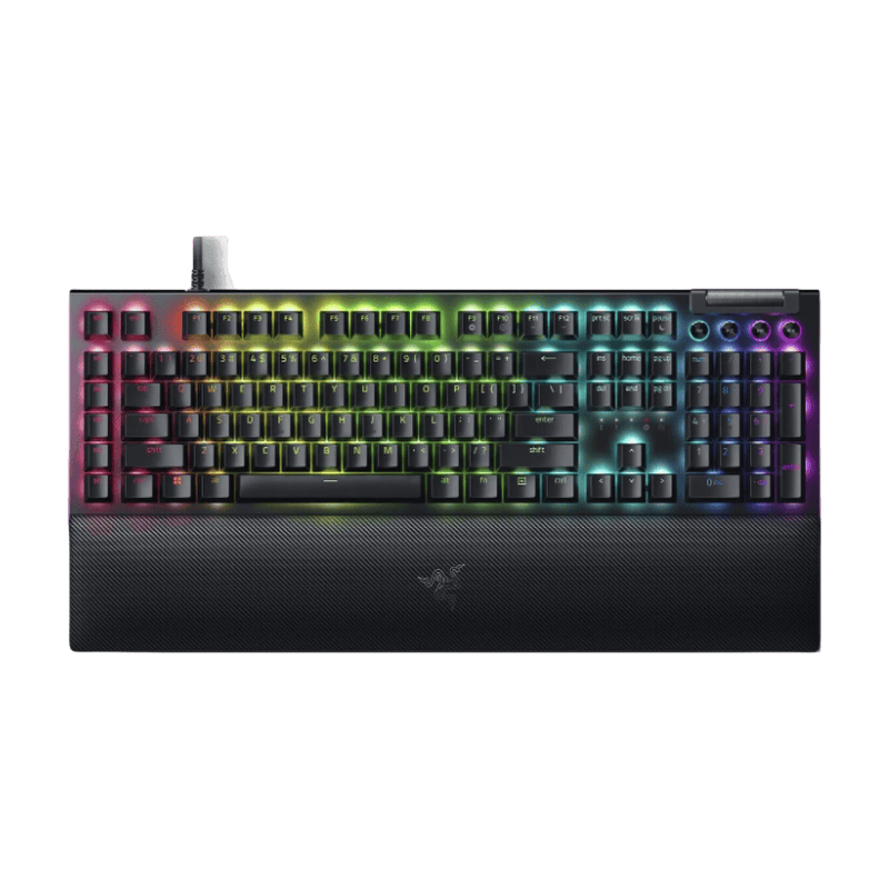 Razer BlackWidow V4 - mechanische gaming-toetsenbord (gele schakelaar) - US-indeling