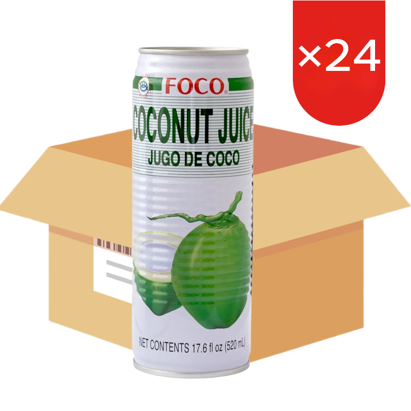 FOCO Kokosdrank - 520 ml*24 (Doos)