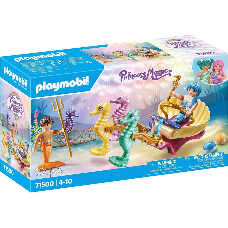 PLAYMOBIL 71500 Meerjungfrauen-Seepferdchenkutsche