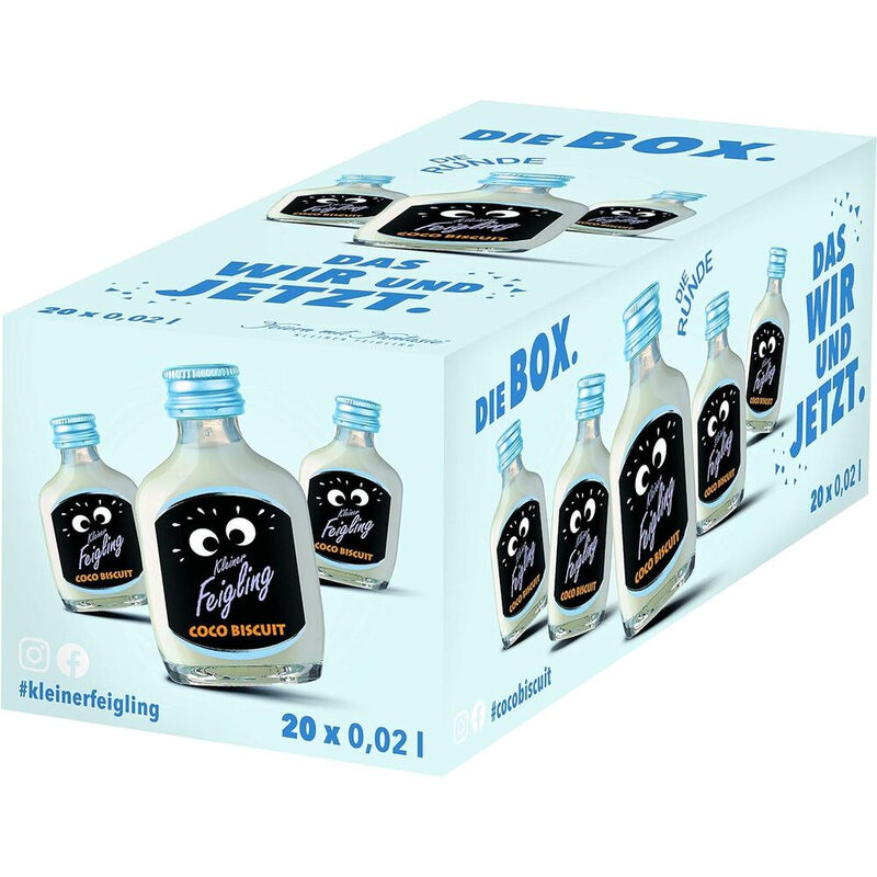 Kleiner Feigling Coco Biscuit Likör 20 × 0,02 L