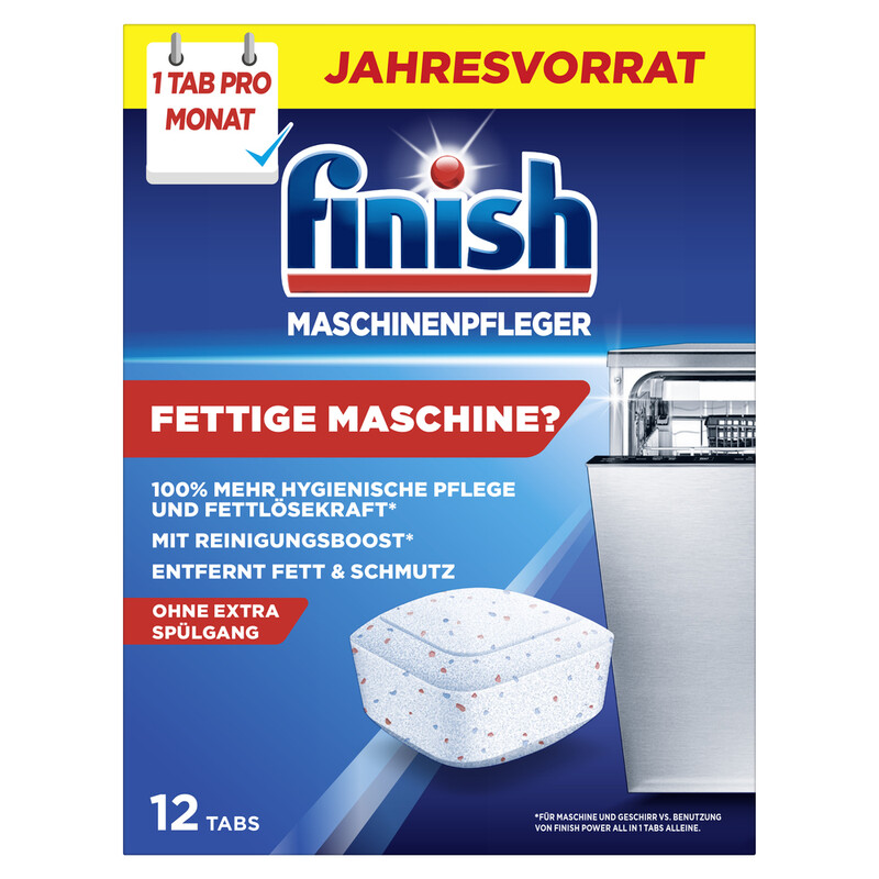Finish Maschinenpfleger 12 Tabs