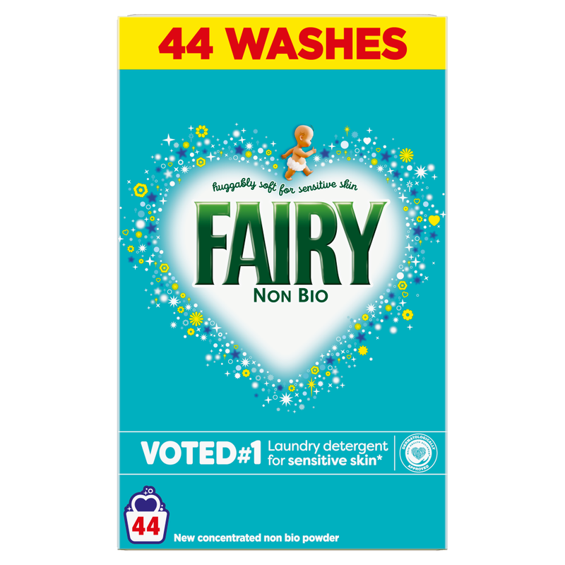 Fairy Non Bio Washing Powder 2.2Kg, 44 Washes