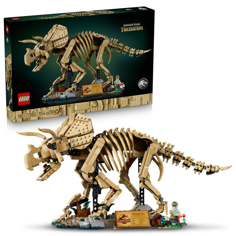 LEGO Jurassic World 77985 Dinosaurusfossielen: Triceratops