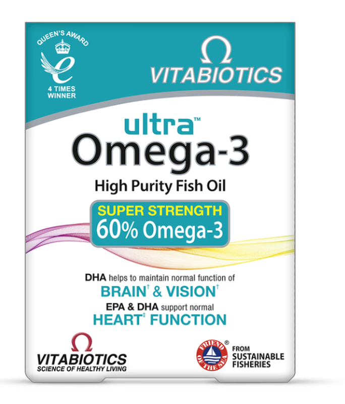 Ultra Omega-3 High Purity Fish Oil 60 Capsules