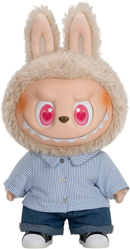 POP MART LABUBU THE MONSTERS – Flip with Me vinyl pluche – popfiguren, willekeurig figuur, actiefiguren, verzamelbare figuren en kunstspeelgoed als cadeau – 1 stuk