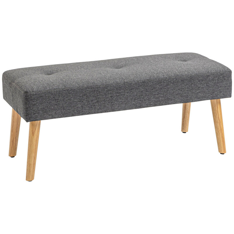 Ottoman Scandi Grey/Natural