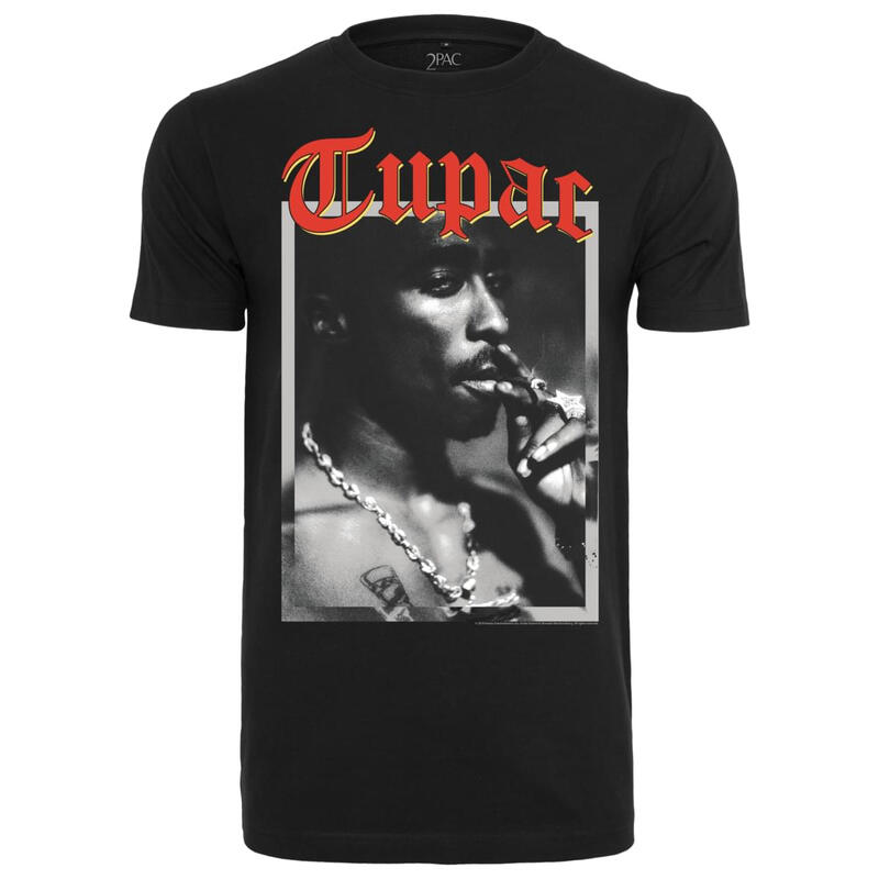 Urban Classics Mister Tee Tupac California Love T-Shirt schwarz