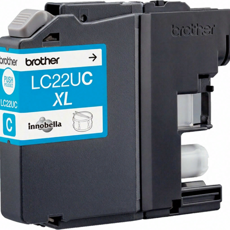 Brother LC22UC inktcartridge 1 stuk origineel cyaan