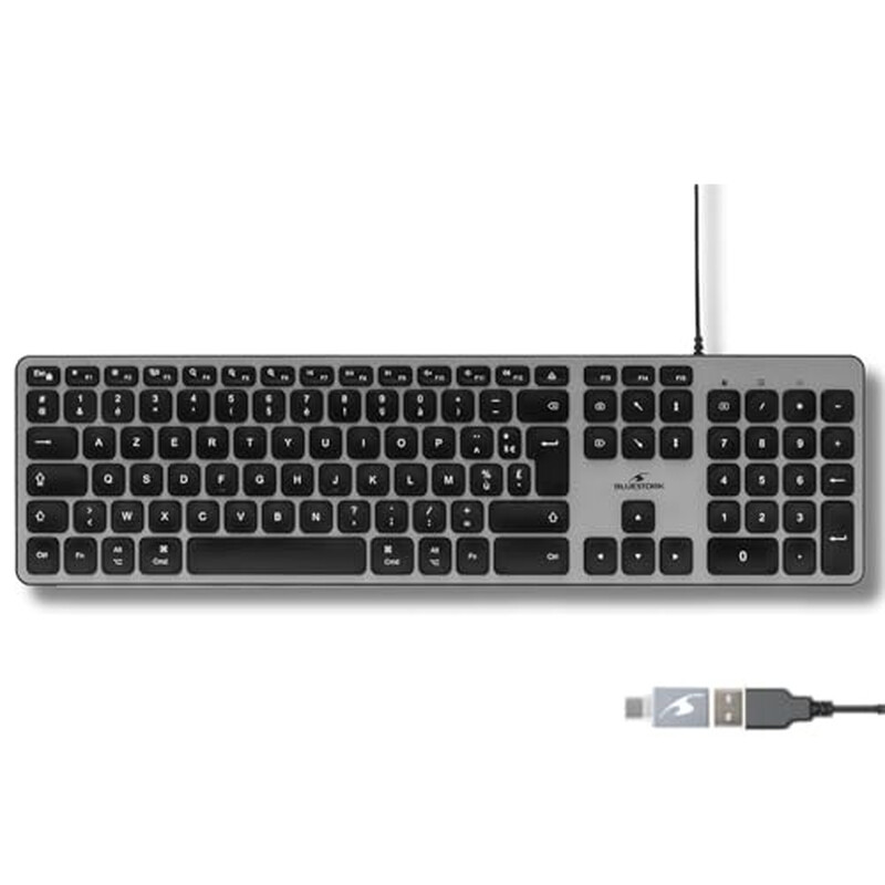 Office Keyboard for Mac-Wired-Black- FR Layout