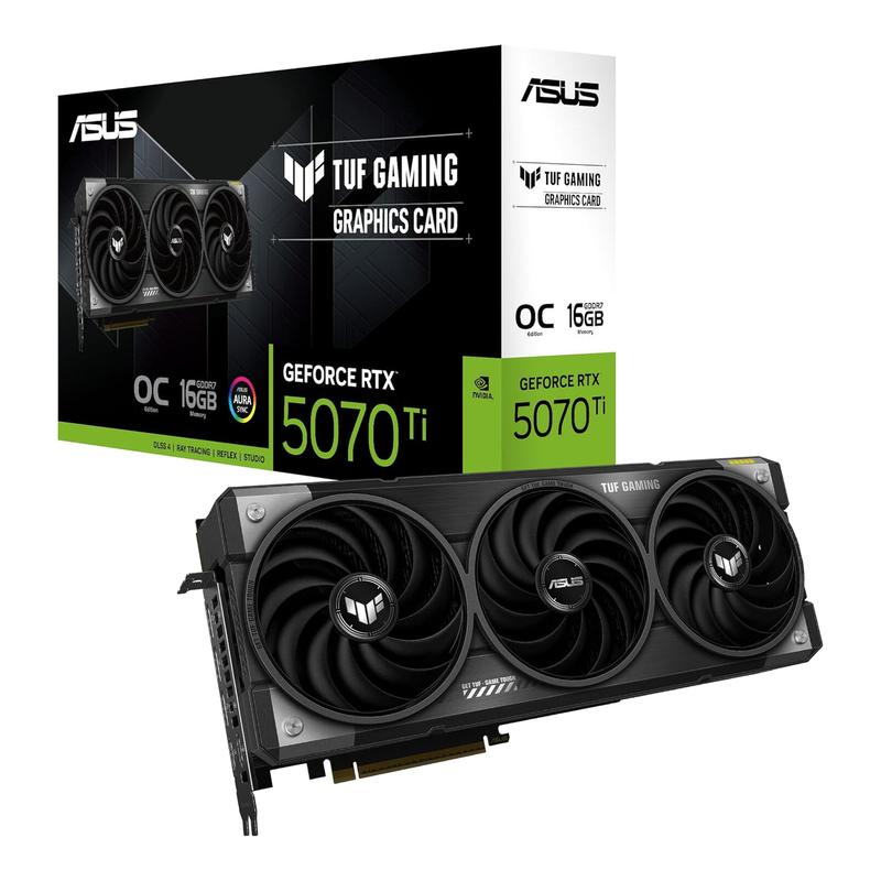 Asus Tuf Gaming Geforce Rtx 5070 Ti 16Gb Gddr7 Oc Edition 4711387861455