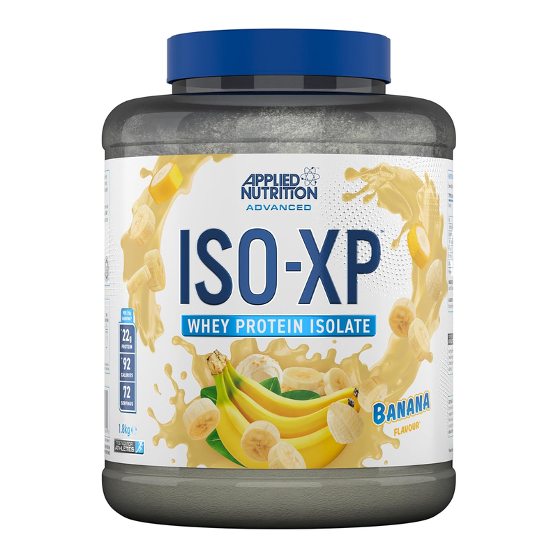Applied Nutrition ISO-XP Whey Protein Isolate Protein Nutrition Powder Banana Flavour - 1.8kg