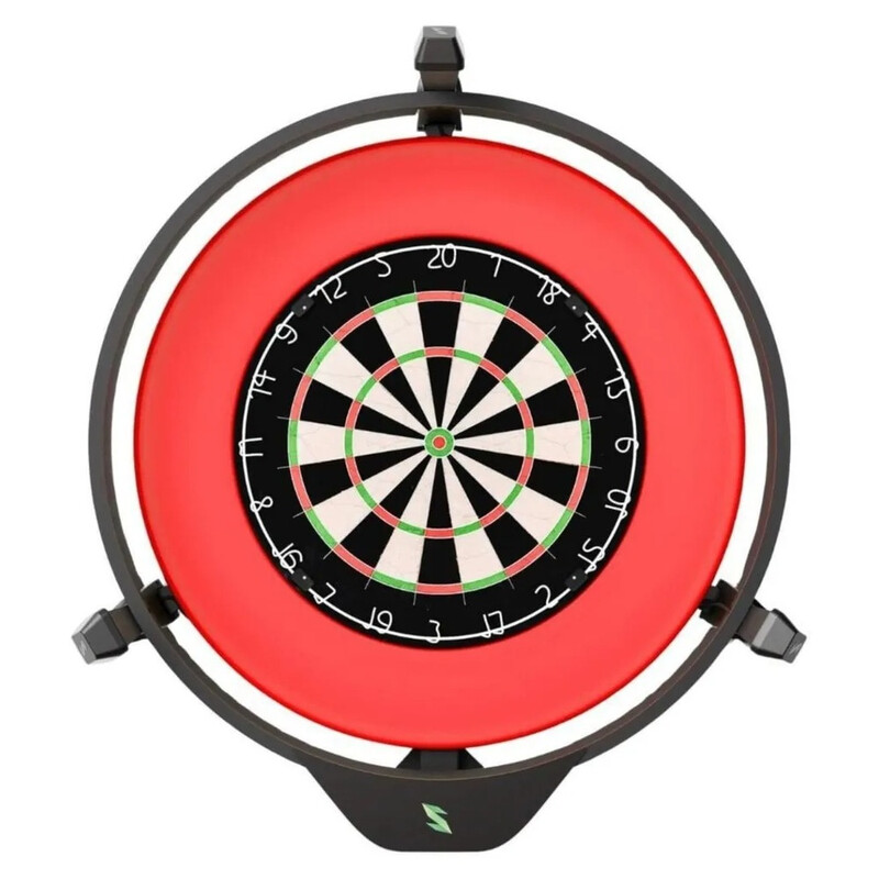 Scolia Home 2 SC-H2L Dartscore-System mit LED-Lichtring unbegrenzte Würfe Schwarz