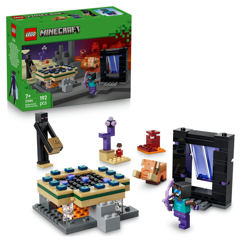 LEGO Minecraft 21584 Reise durch Nether & End-Portal
