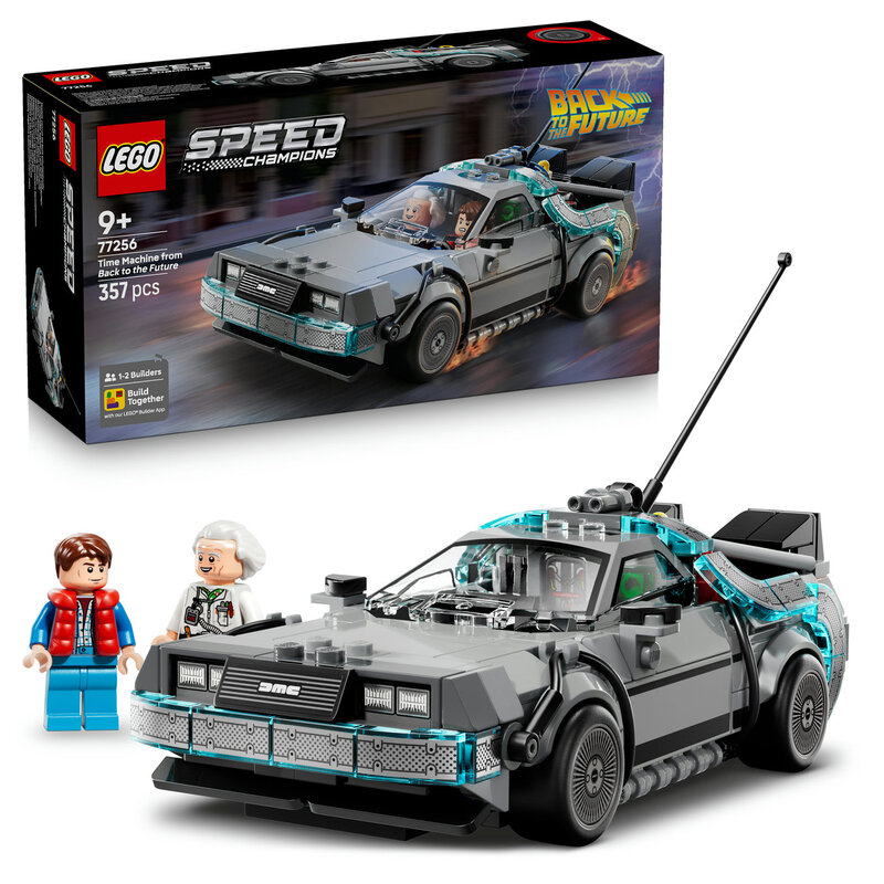 LEGO Speed Champions 77256 La machine à remonter le temps de Retour vers le futur
