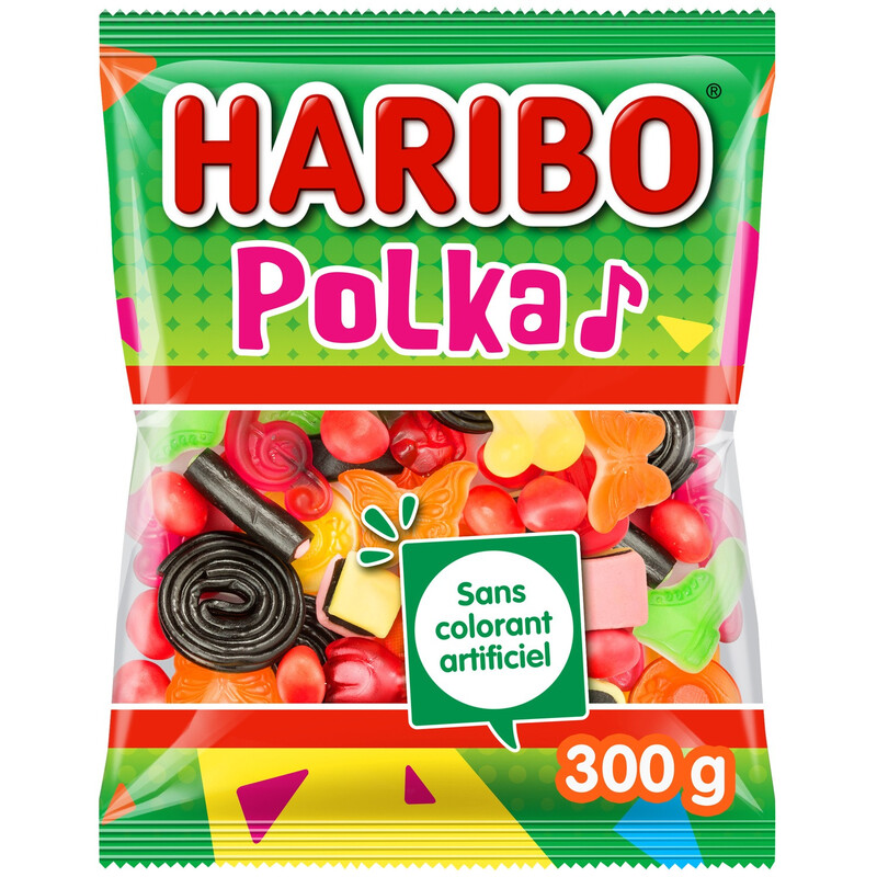 Bonbons Polka Haribo Le Paquet De