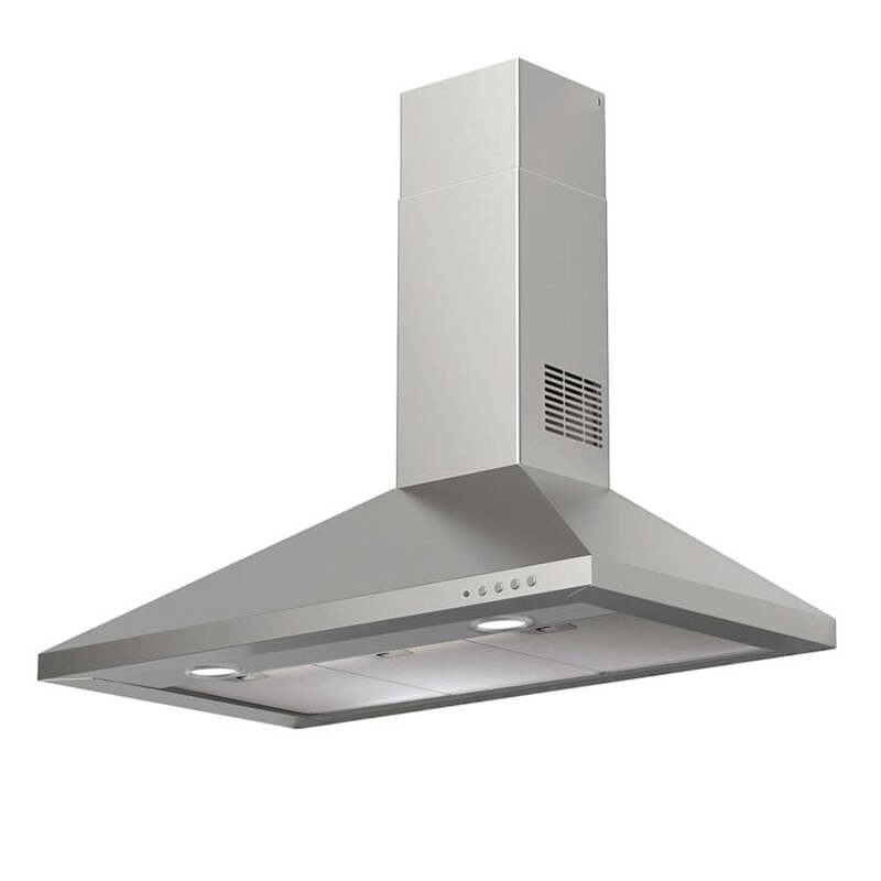 DeLonghi DCH 900SS 90cm Chimney Cooker Hood, Ducted OR Recirculation