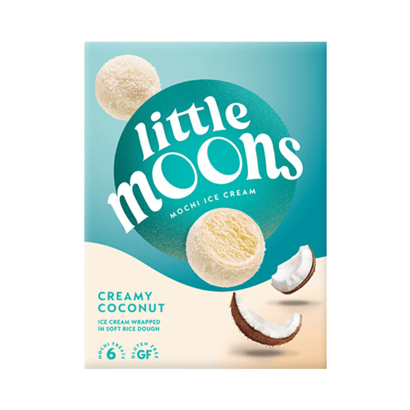 Little Moons Cremiges Kokosnuss Mochi Eiscreme 192 g