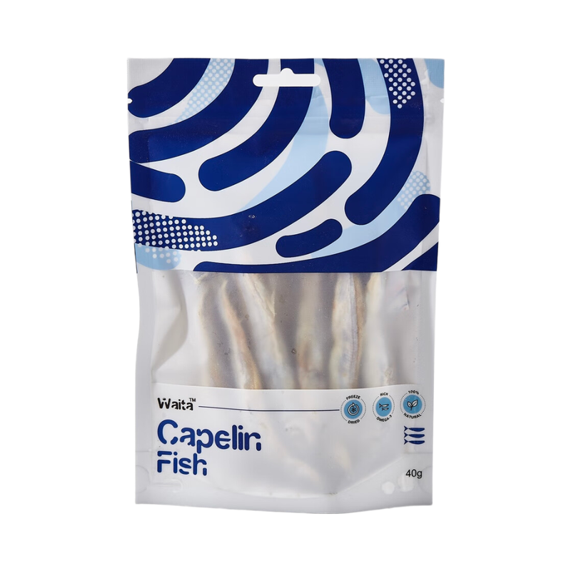 Freeze Dried Capelin Fish 40g