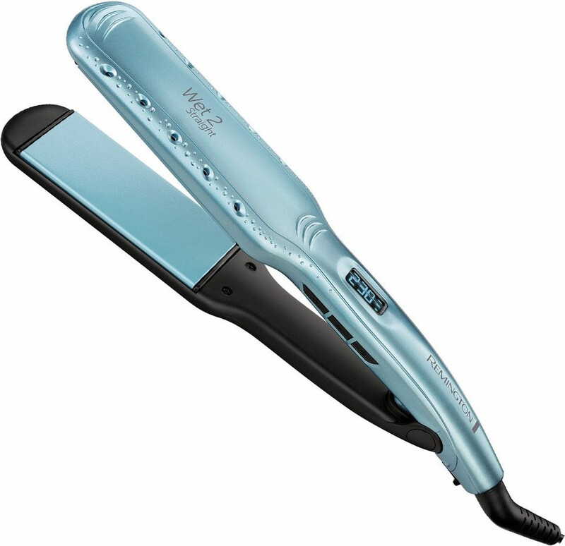 Remington Wet2Straight breedplaat haarstijltang - kan worden gebruikt op nat of droog haar - keramisch gecoate platen