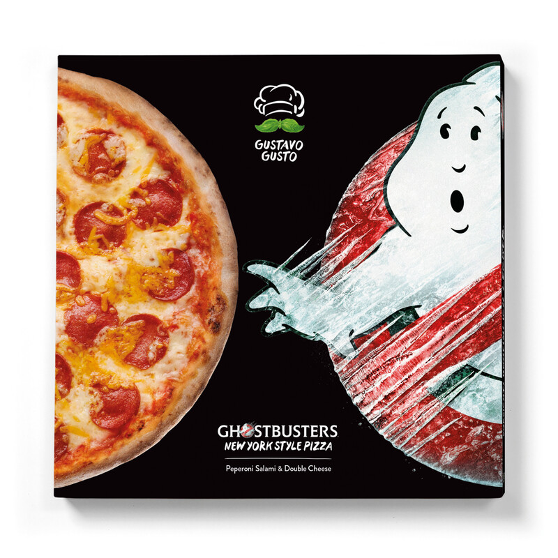 Gustavo Gusto Pizza New York Style Pepperoni Salami  465 g