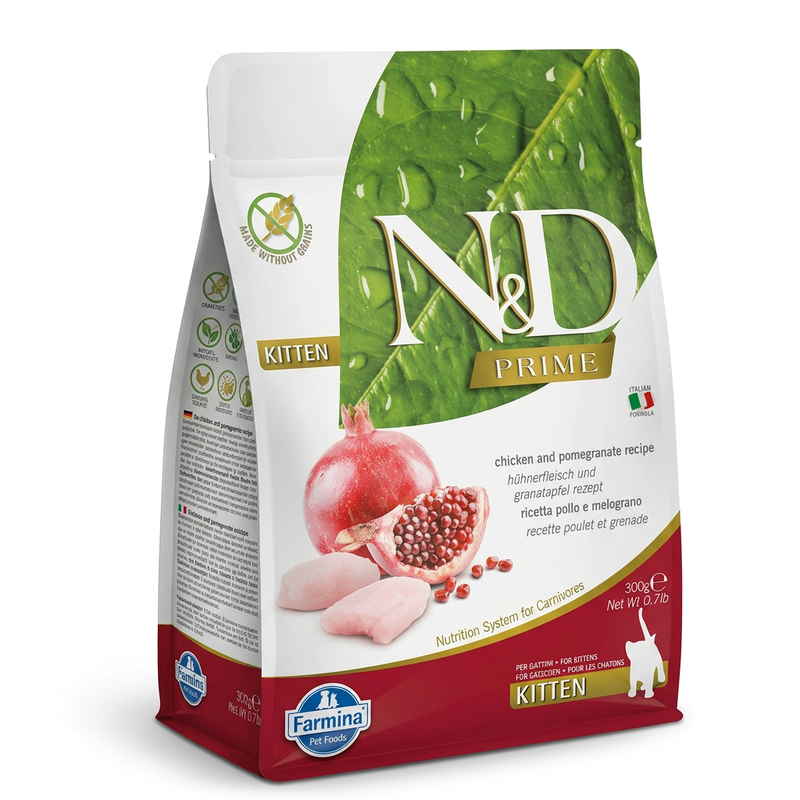 Farmina N&D Prime Kattenvoer voor Welpen Kip 300 gr