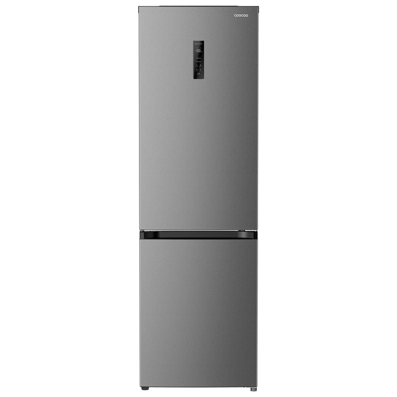 Coocaa 344 liter koel-vriescombinatie, Total No Frost-droogvries, Multi Air Flow-systeem, Dual Inverter-systeem, laag-geluidige compressor, Super Freeze, Super Cool, elektronische temperatuurregeling, energieklasse E, SRD-489CBEP