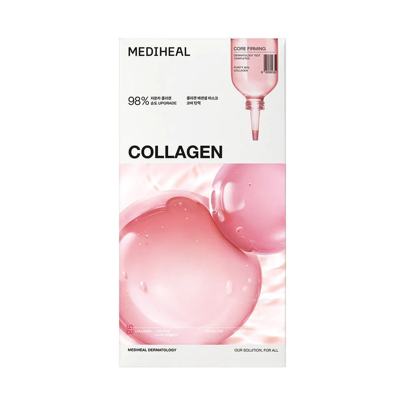 MEDIHEAL Kollagen-Essential-Maske für tiefenwirksame Straffung, 10 Stück