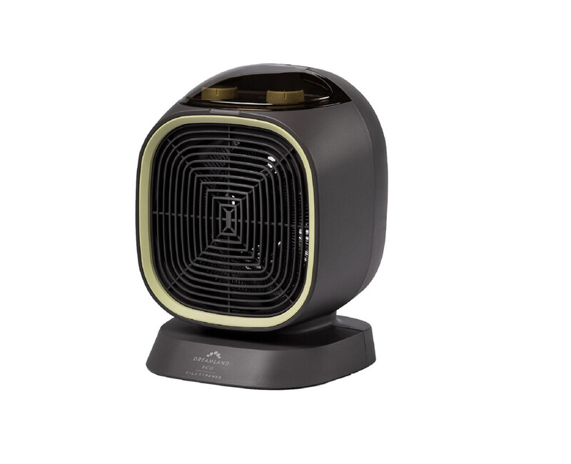 Silent Power Eco Fan Heater - Black, 4037