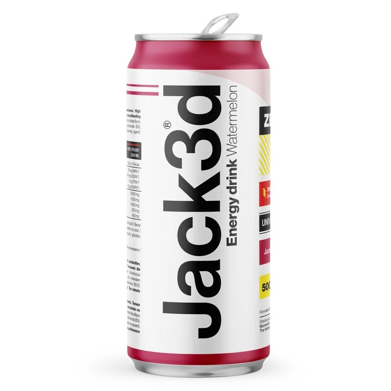 Jack3d Energy - 1 x 500 ml - Watermeloen
