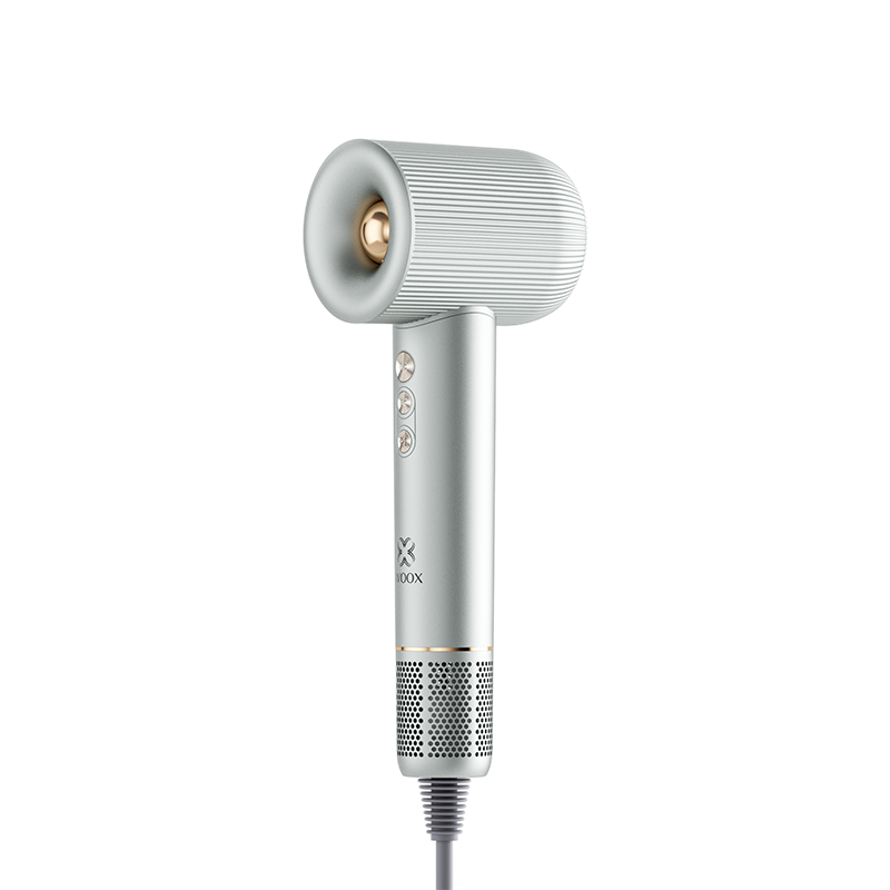 WOOX , MX0202,Sèche-cheveux électrique, 1600 W, 3 vitesses d'air, 3 niveaux de température, avec accessoire magnétique