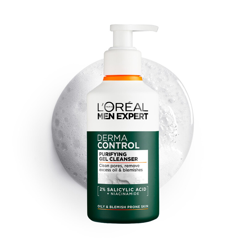 L'Oréal Men Expert Derma Control Purifying Cleansing Gel 260ml
