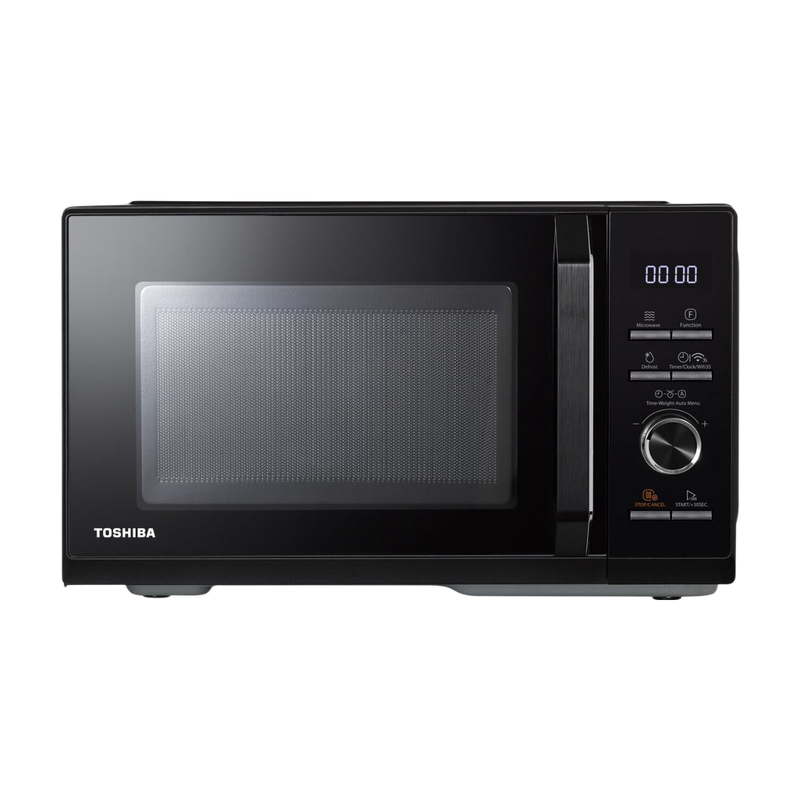 Toshiba MW3‑SAC26SF(BK) – Vrijstaande magnetron – Heteluchtfriteuse functie – Slim compatibel – 26 liter