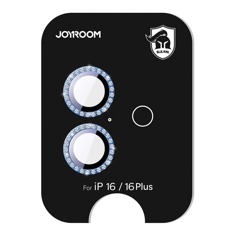 Joyroom JR-MSJ0273 Schutzglas für iPhone 16/16 Plus Kameralinsen - blau
