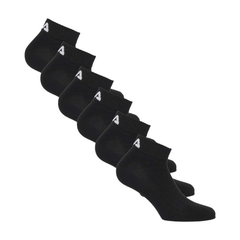 FILA Enkelsokken / Enkelsokken 6-pack Zwart Maat 35-38