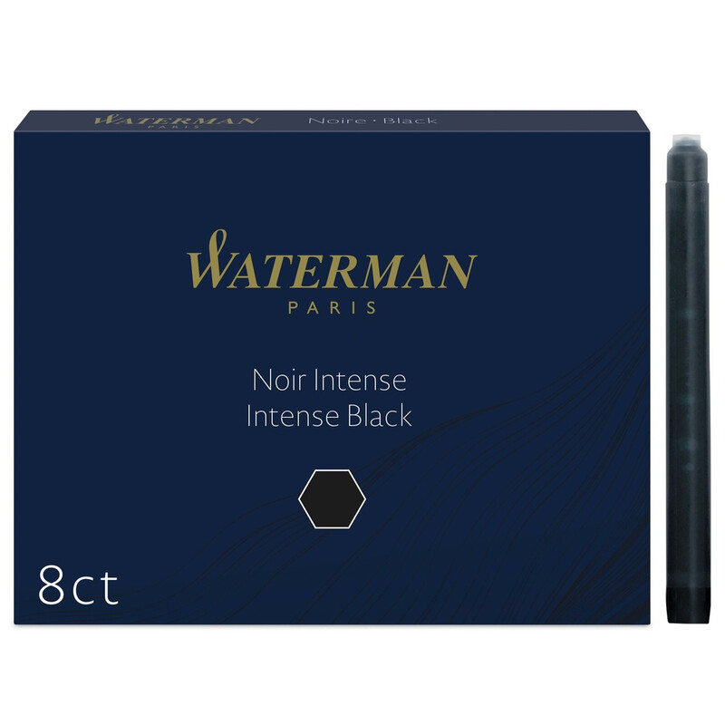 Remplissage de stylo Waterman S0110850 Plume stylographe 8 pièces - vue 2
